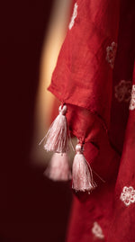 Load image into Gallery viewer, Arohi Maroon Embroidered Kurta Set