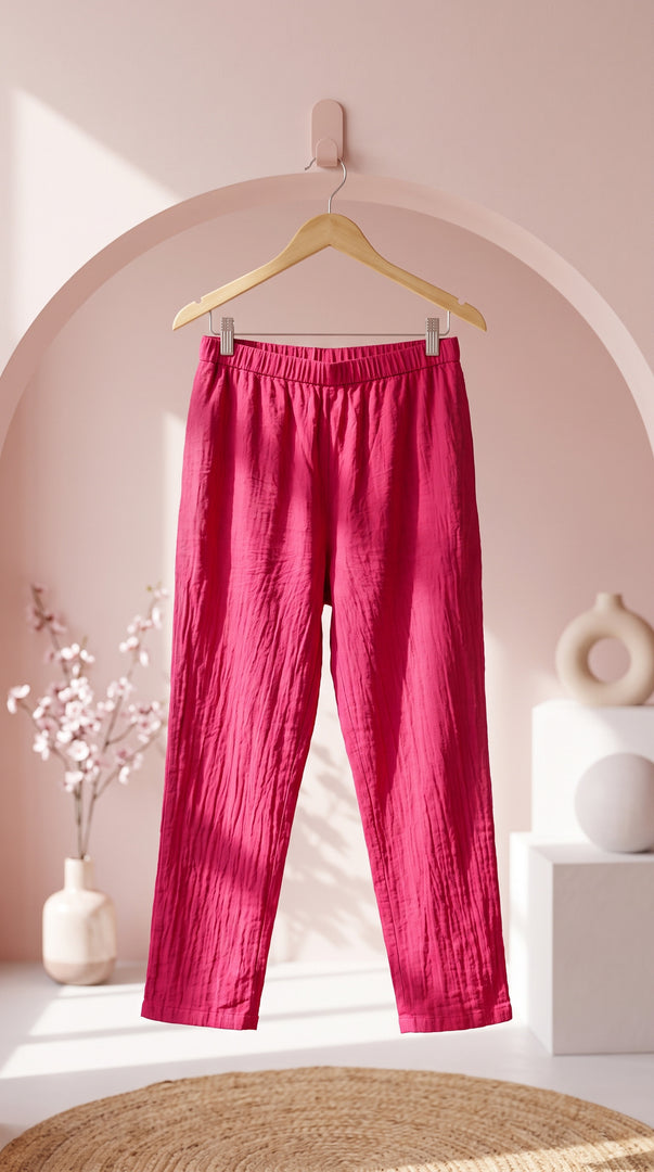 Gulnaar Onion Embroidered Collared Co-ord Set