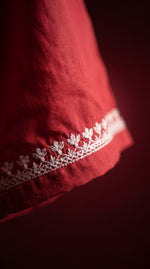 Load image into Gallery viewer, Arohi Maroon Embroidered Kurta Set