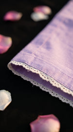 Load image into Gallery viewer, Aaina Lavender Appliqué Embroidered Co-ord Set