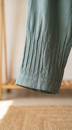 Load image into Gallery viewer, Abha Aqua Mirror Kantha Co-ord Set
