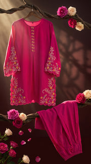 Nooraya Rani Embroidered Farshi Kurta Set