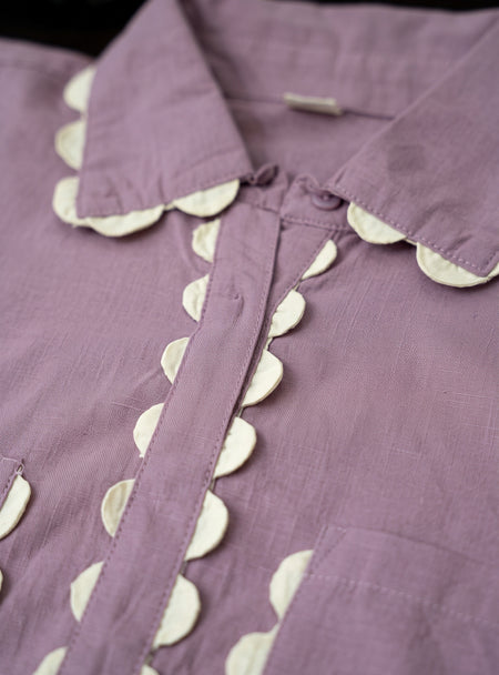 Sukoon Onion Lace Work Co-ord Set