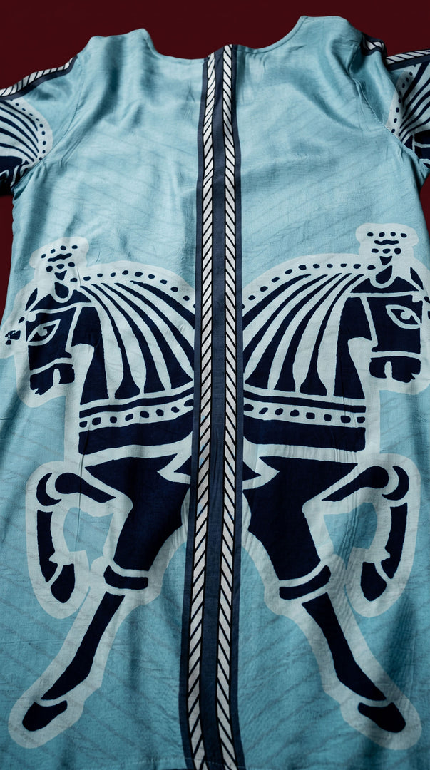 Ashvika Blue Digital Print Co-ord Set