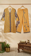 Ashvika Mustard Digital Print Co-ord Set