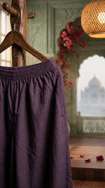 Load image into Gallery viewer, Ziya Purple Bead Work Co-ord Set