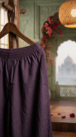 Ziya Purple Bead Work Co-ord Set