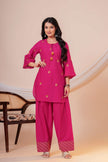 Nazm Rani Tassel Embroidered Co-ord Set