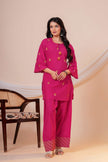 Nazm Rani Tassel Embroidered Co-ord Set