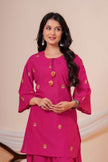 Nazm Rani Tassel Embroidered Co-ord Set