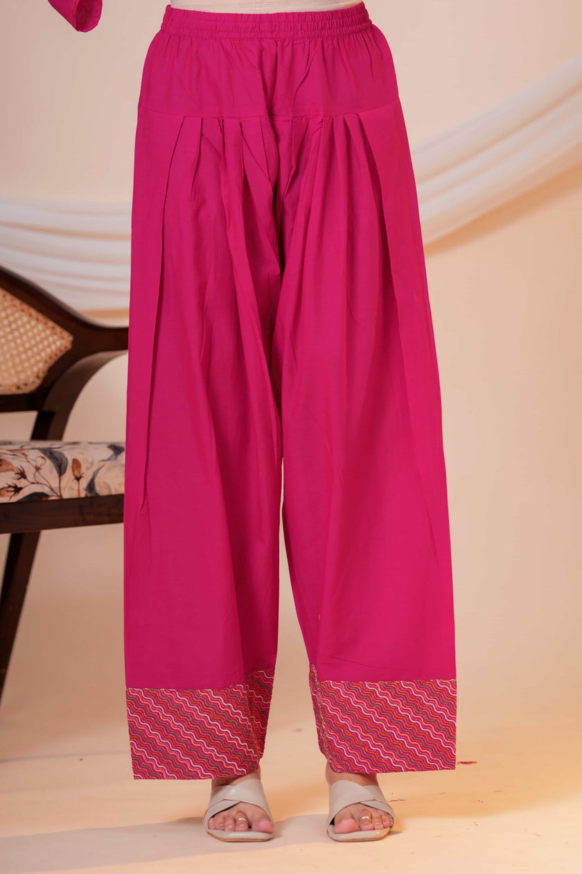 Nazm Rani Tassel Embroidered Co-ord Set