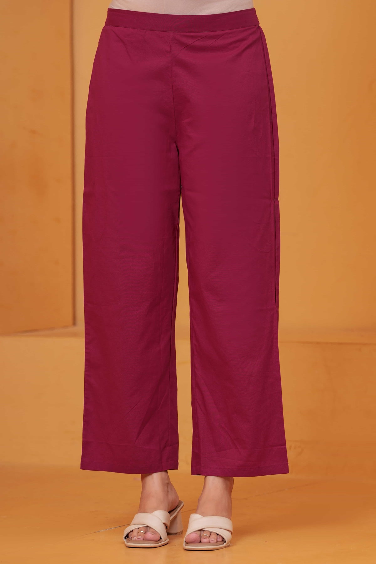 Resham Maroon Embroidered Kurta Set