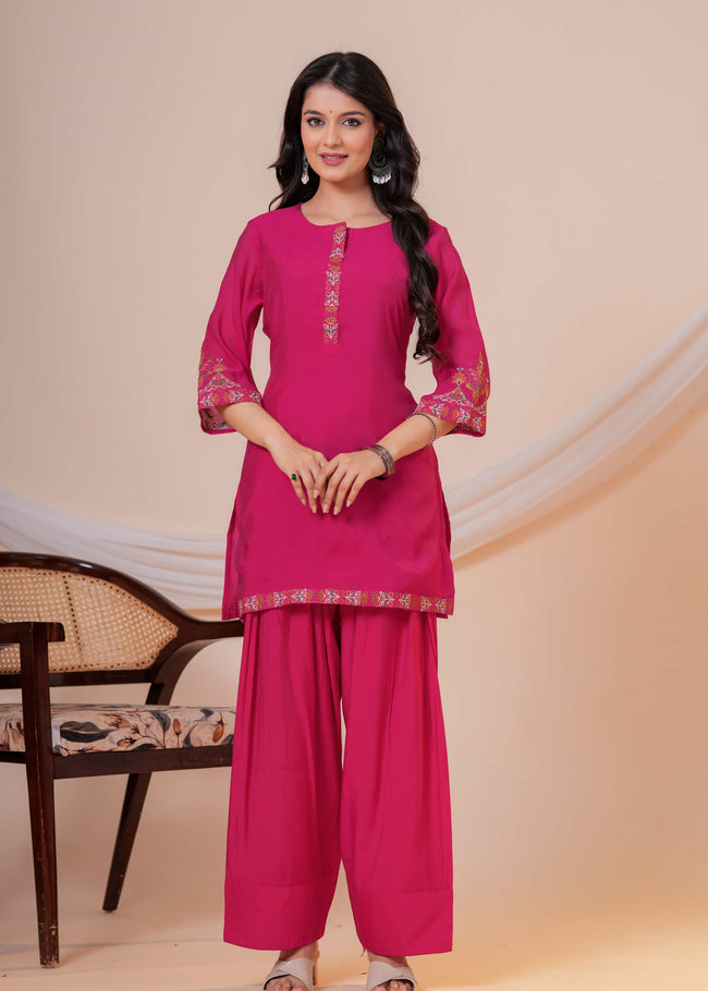 Rooh Rani Embroidered Farshi Kurta Set