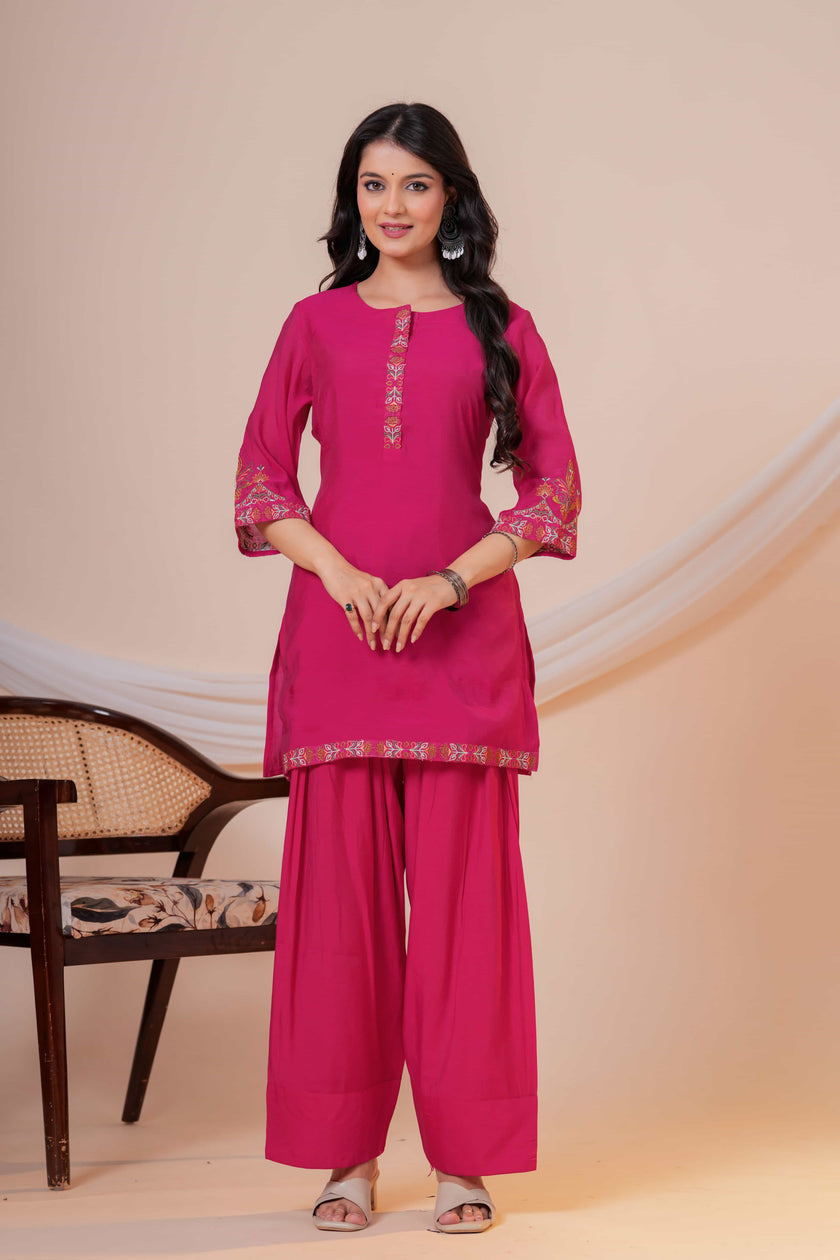 Rooh Rani Embroidered Farshi Kurta Set
