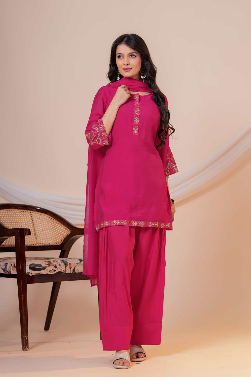 Rooh Rani Embroidered Farshi Kurta Set