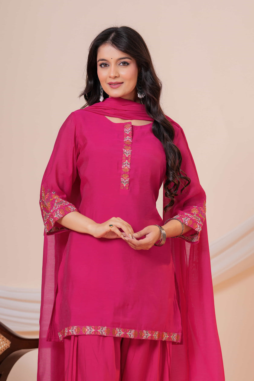 Rooh Rani Embroidered Farshi Kurta Set